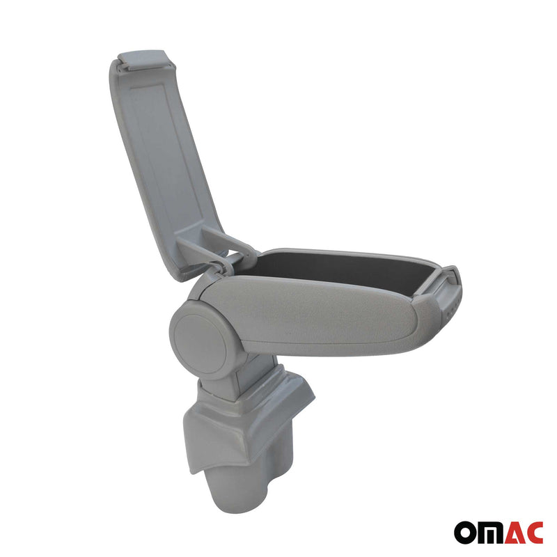 Accoudoir pour VW Caddy 2003-2020 Vinyl Abs Gris