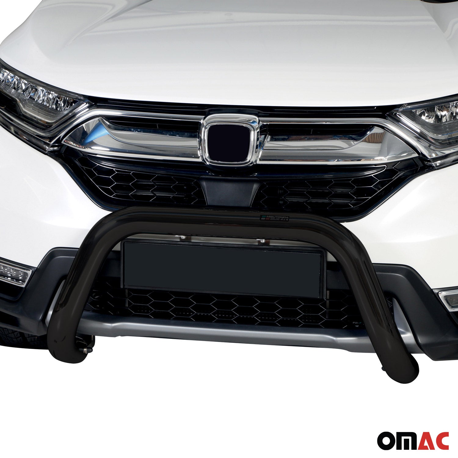 Pare-buffle Avant pour Honda CR-V VH 2017-2022 76 mm en Acier Noir