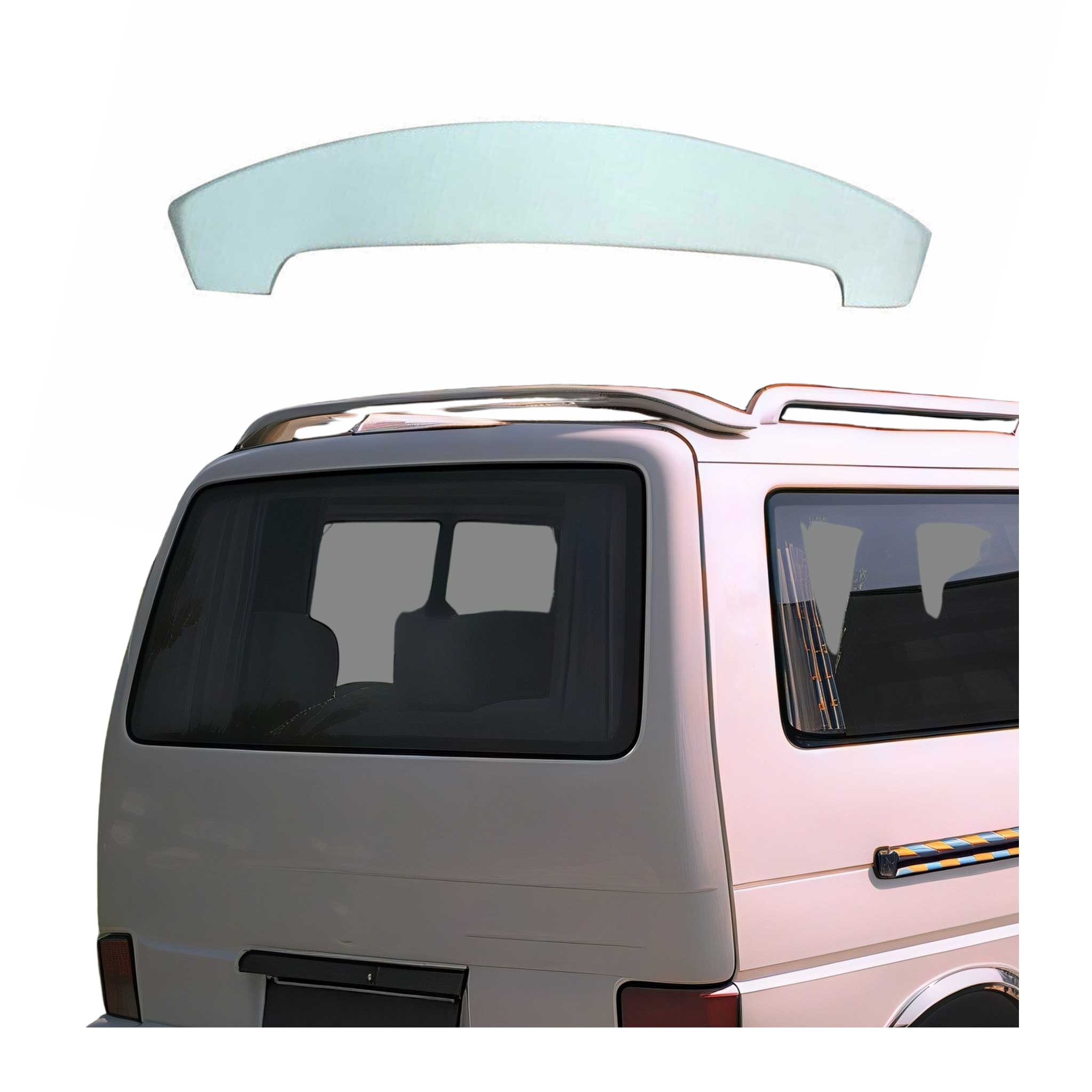 Aileron arrière Spoiler pour VW T4 Transporter 1990-2003 Coffre à Double Porte