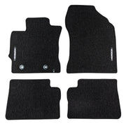 Tapis de Sol de Voiture pour Toyota Auris II 2012-2018 Velours Durable Noir 4Pcs