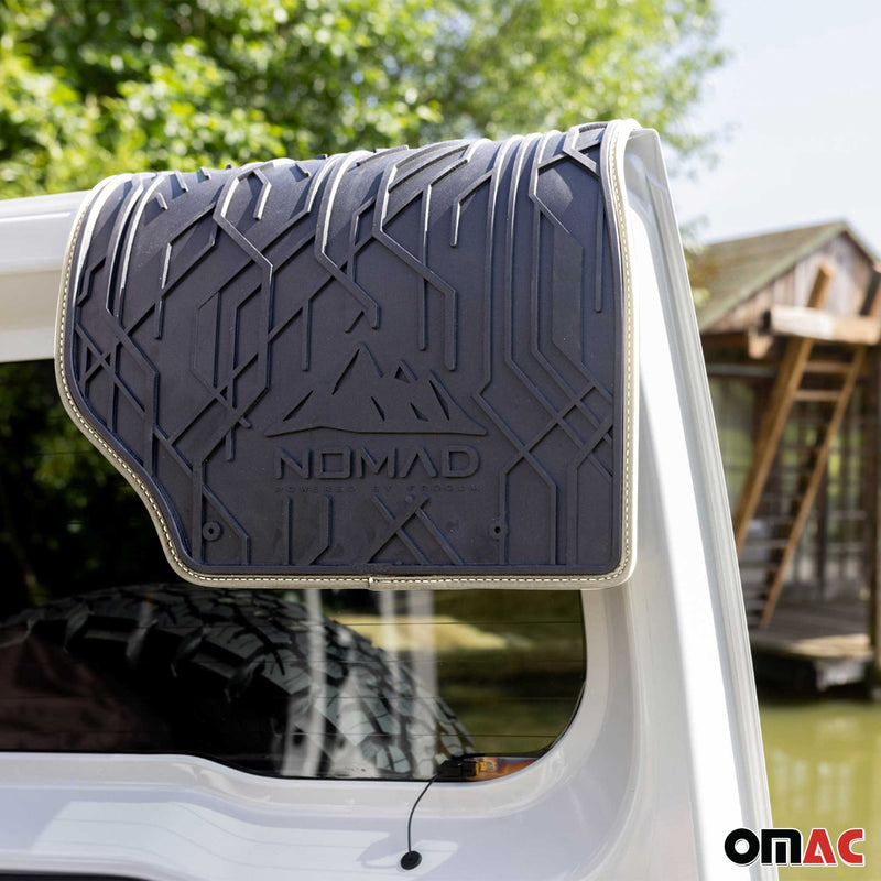 Tapis de Sol de Voiture pour Toyota RAV4 V 2019-2025 Caoutchouc Imperméable Noir