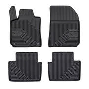Tapis de Sol de Voiture No.77 pour Peugeot 308 II Break 2013-2021 TPE Noir 4Pcs