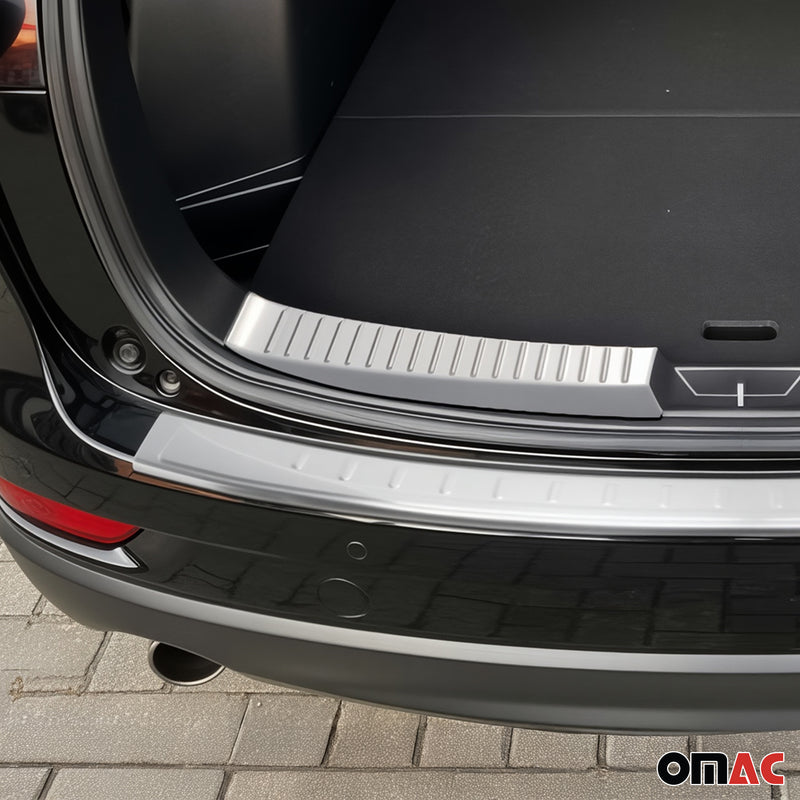 Kit Protection de Pare-Chocs arrière pour Mazda CX-5 2012-2017 Brossé inox 3Pcs