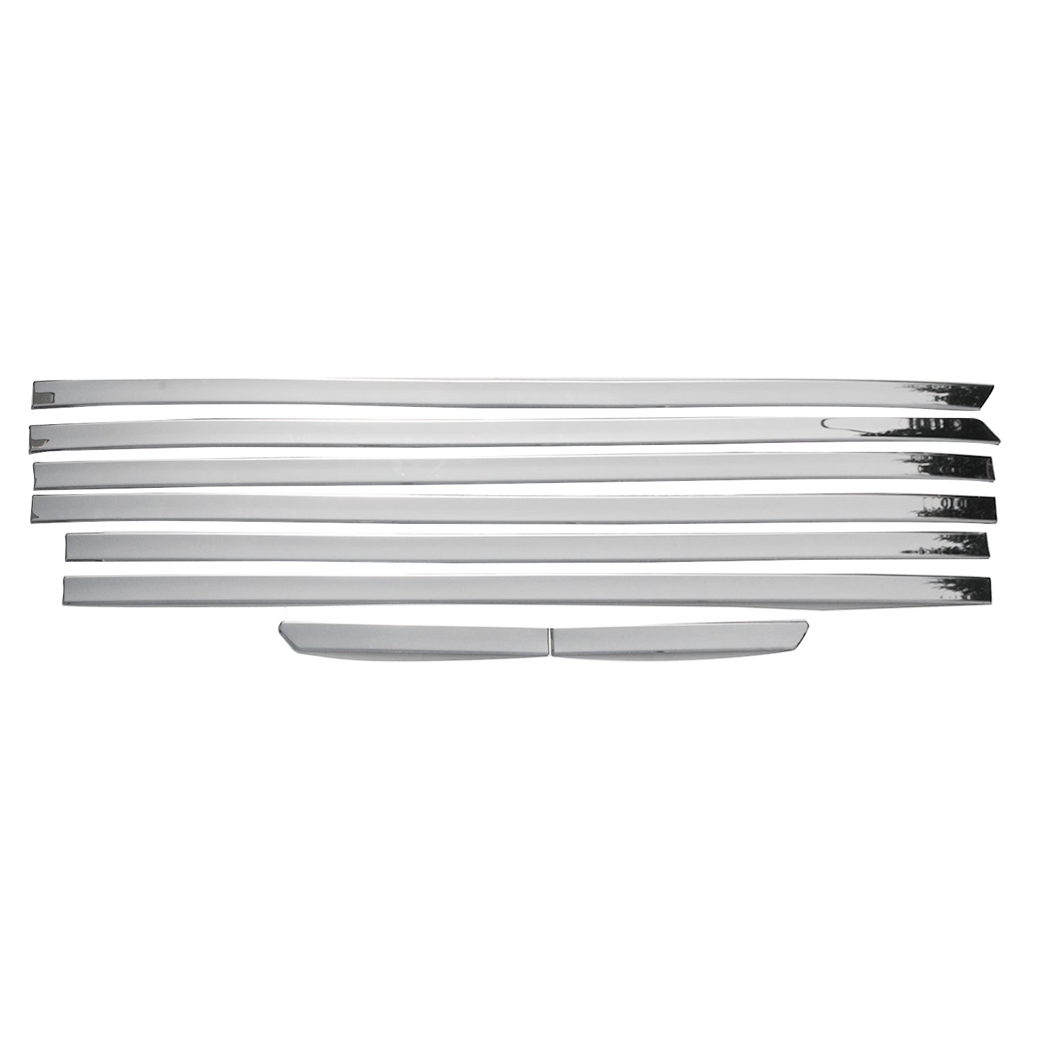 Garniture de Fenêtre pour Ford Tourneo Custom V362 2013-2023 Acier Inox 8Pcs