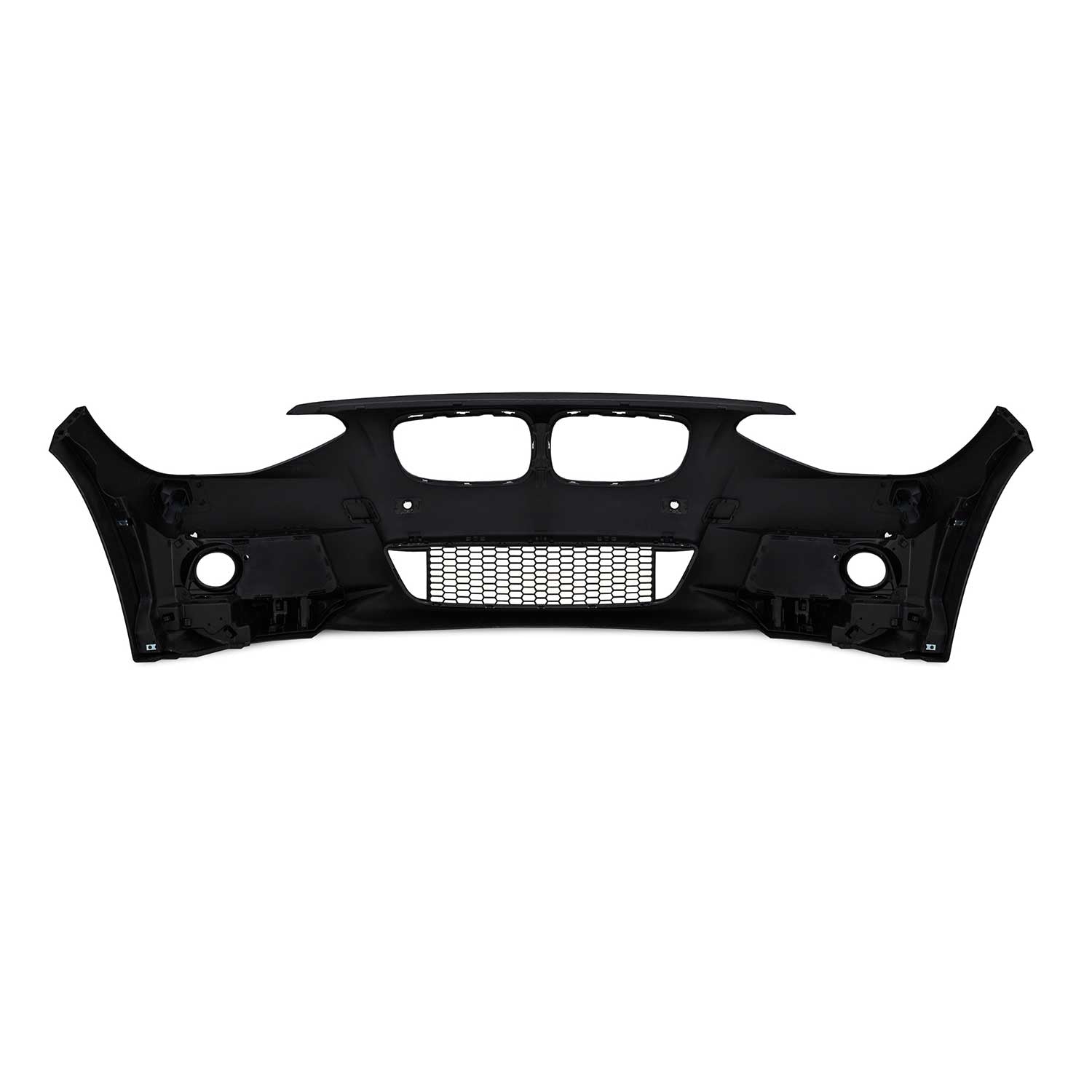 JOM Pare-chocs avant look sport pour BMW Series 1 F20 / F21 2011-2015 Noir