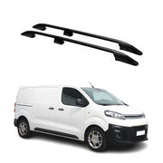 Barres de toit longitudinales pour Citroen Jumpy / Space Tourer 2016-25 L2 Noir