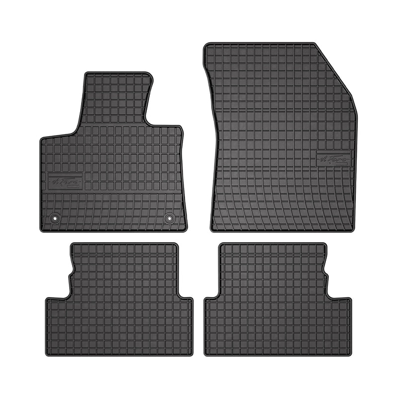 Tapis de Sol pour Peugeot 3008 2016-2022 Caoutchouc Noir