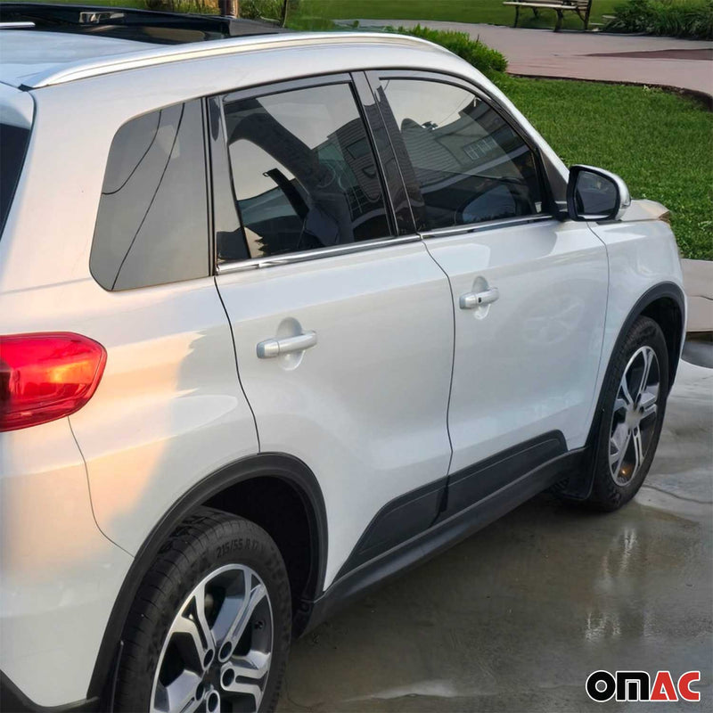 Garniture De Fenétre pour Suzuki Vitara 2015-2021 en acier inox chrome