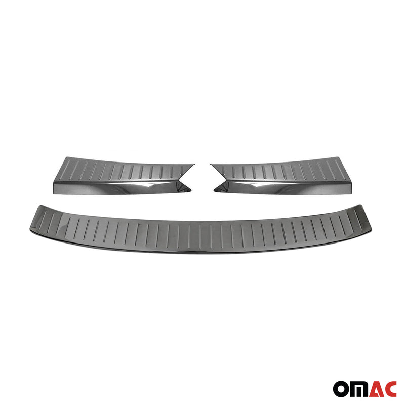 Kit Protection de Pare-Chocs arrière pour Ford Kuga 2013-2016 Pre-FL Sombre inox