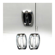 Couverture de poignée de porte pour Fiat Ducato 2006-2024 ABS chromé Chromé 4Pcs