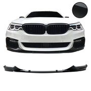JOM Lèvre de Pare-choc Avant pour BMW Série 5 G30/G31 2017- Carbon Optik Sport Look