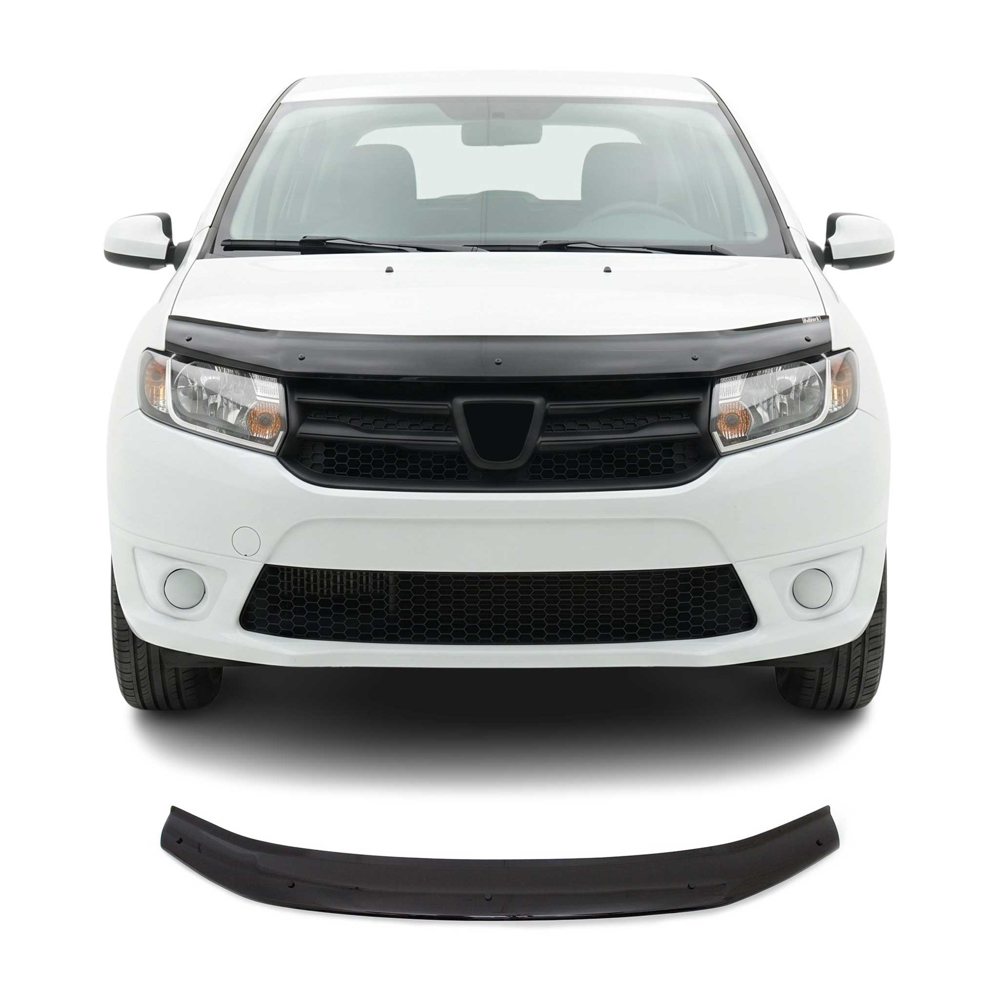 Deflecteurs d'air capot de voiture pour Dacia Logan MCV 2013-2020 en Plastique