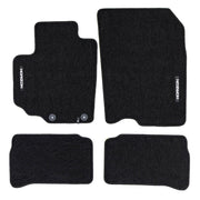 Tapis de Sol de Voiture pour Suzuki Vitara II 2015-2026 Velours Noir 4Pcs