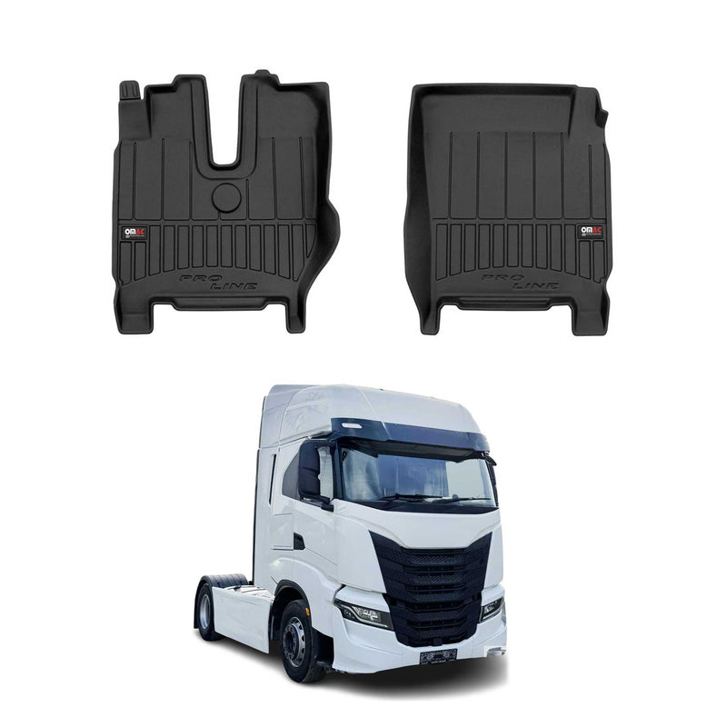 Tapis de Sol pour Iveco S-Way 2019-2025 TPE Noir