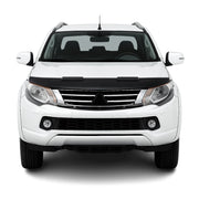 Protège Capot pour Mitsubishi L200 2005-2015 Masque de voiture vinyle Noir