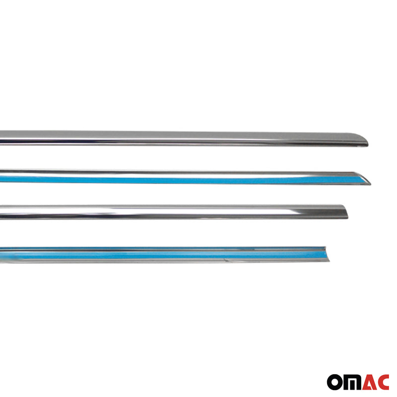 Garniture de Fenêtre pour Opel Astra J Berline 2009-2012 en acier chromé 4Pcs