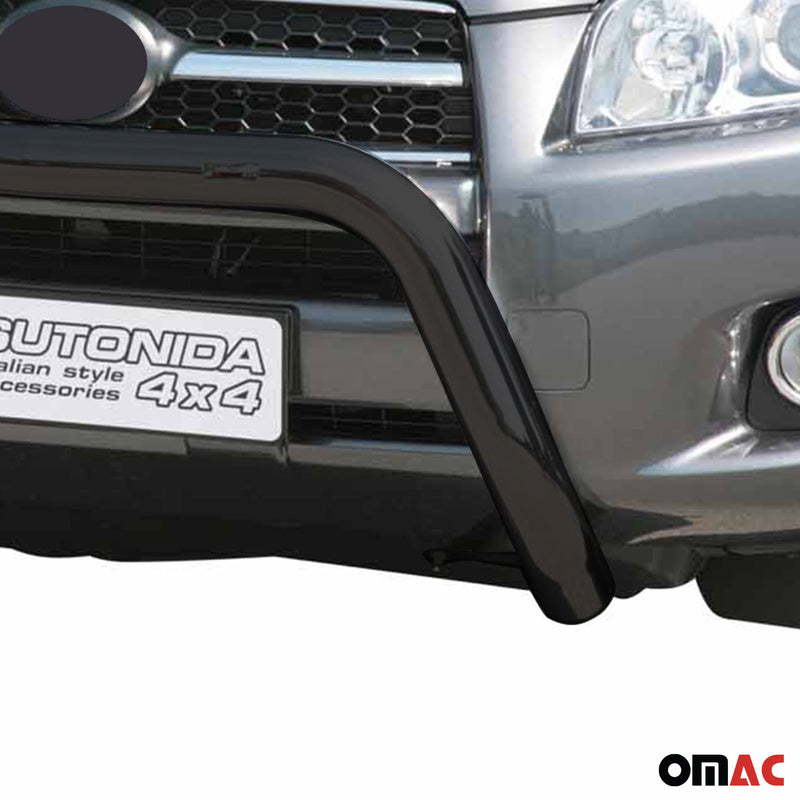 Pare-buffle Avant pour Toyota RAV4 XA30 2009-2010 76 mm en Acier Noir