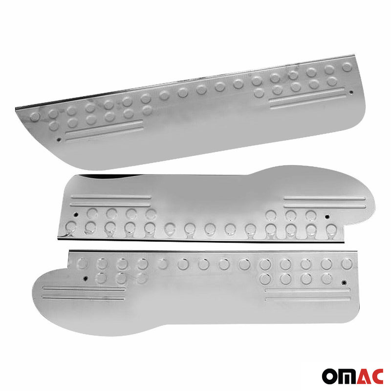Couverture De Seuil De Porte pour Hyundai Starex 1997-2007 Inox Chromé 3x