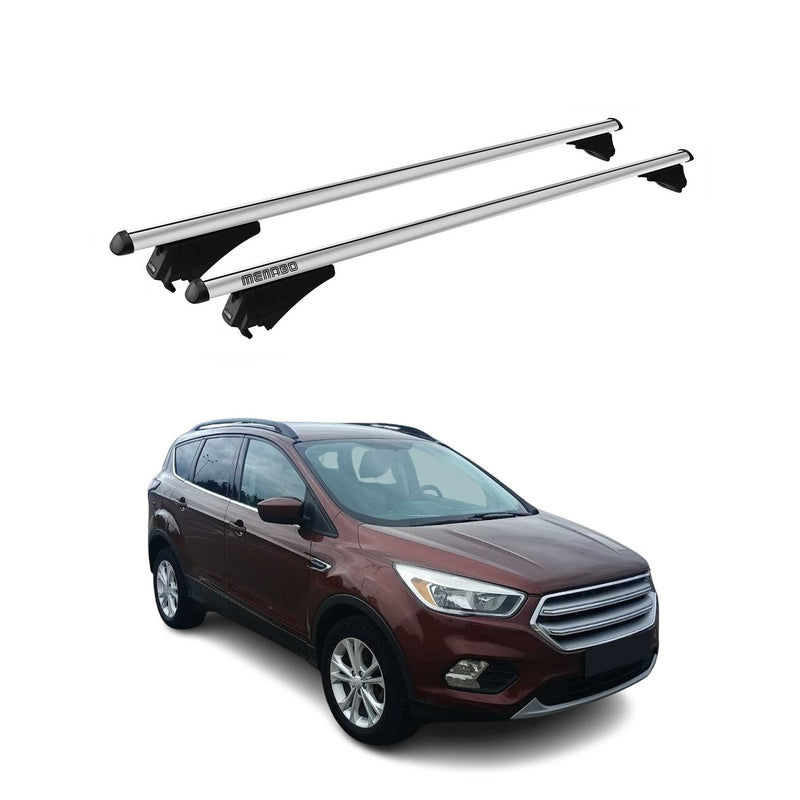 Tiger Barres de toit transversales pour Ford Escape III C520 2013-2019 Gris
