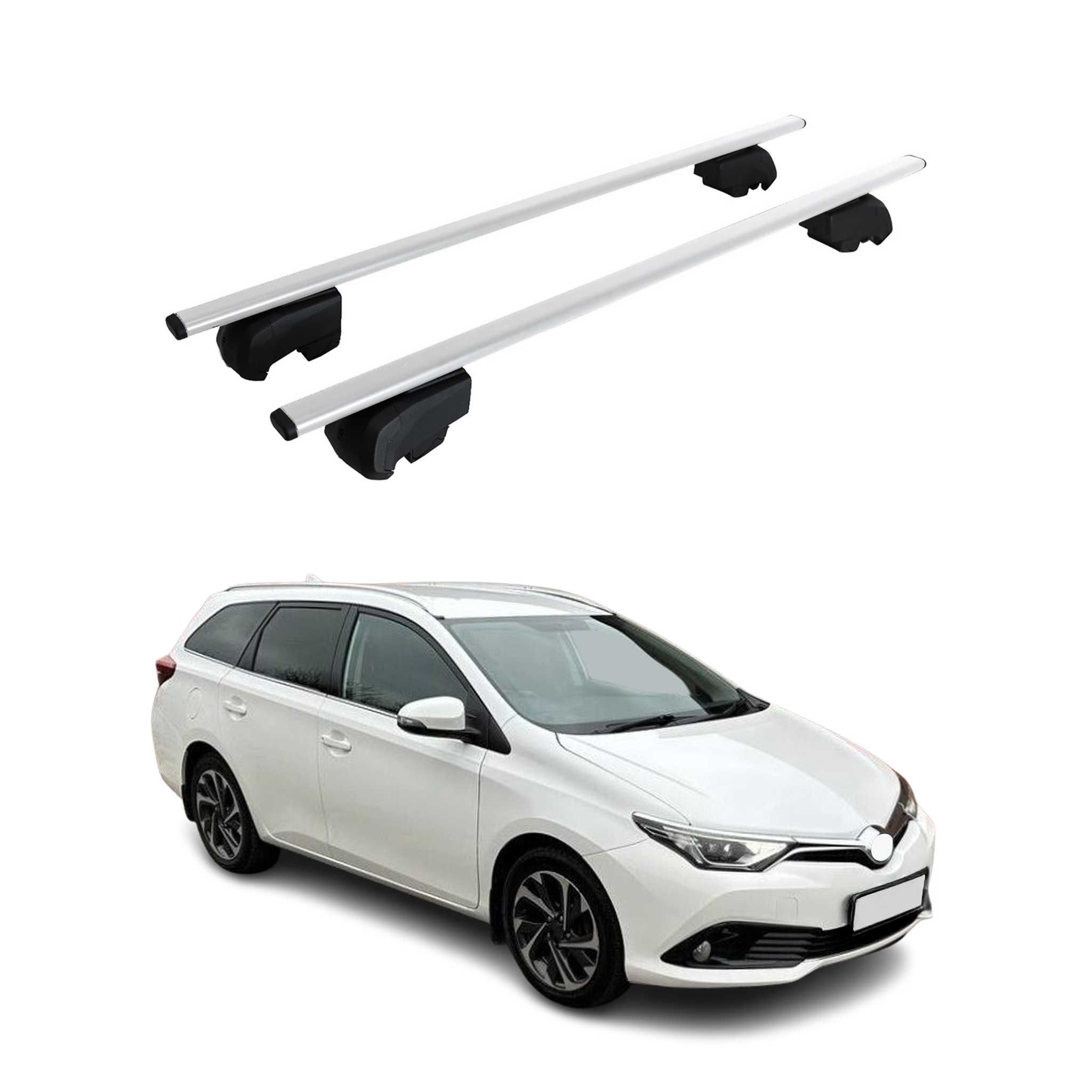 Barres de toit Transversales pour Toyota Auris Sports 2012-2019 ABE