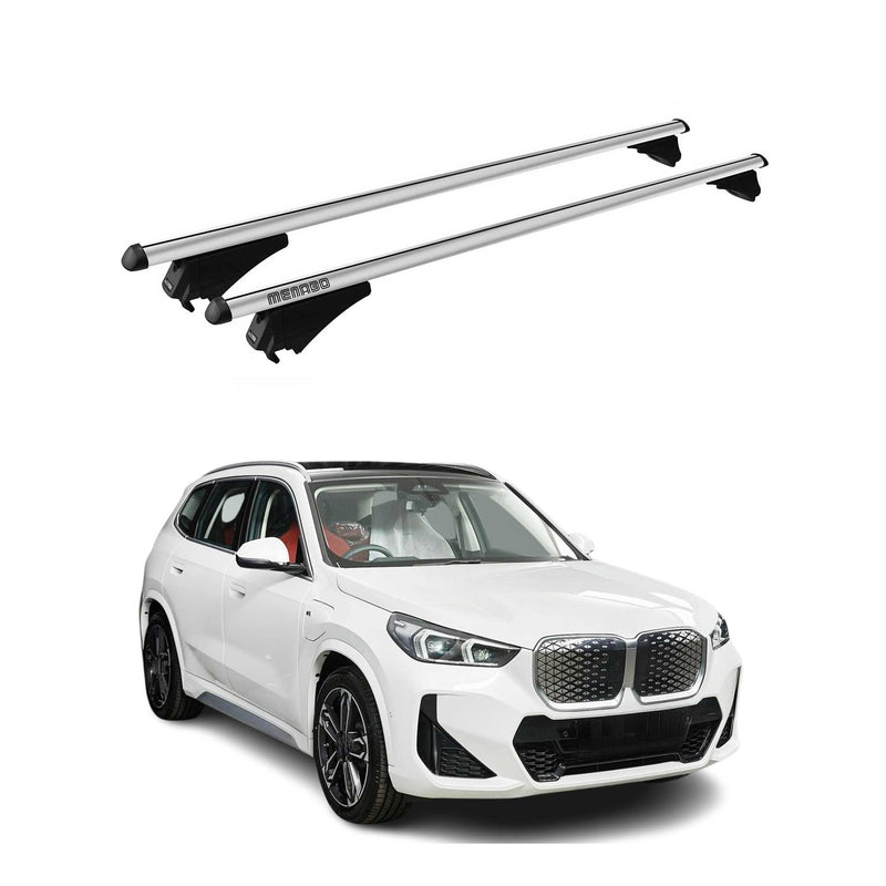 2022-2024 BMW IX1 (U11) Tiger Barres de toit transversales Gris