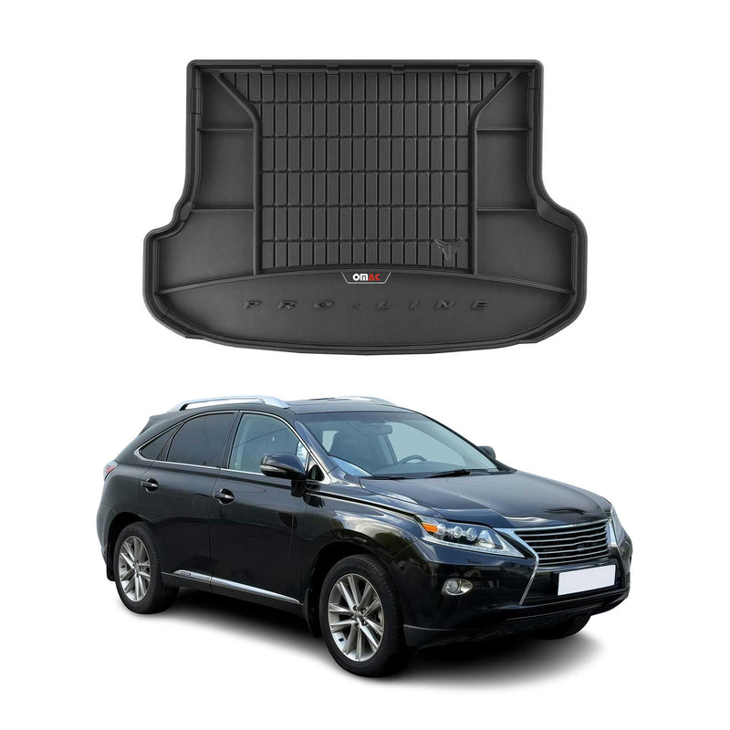 Tapis de Coffre pour Lexus RX 2008-2015 TPE Noir