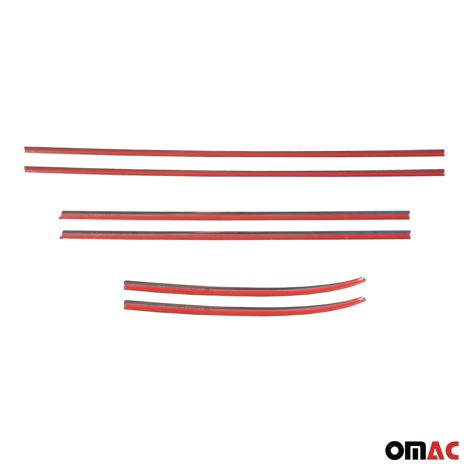 Garniture de Fenêtre pour Fiat 500L 2012-2021 Acier Inox 6Pcs