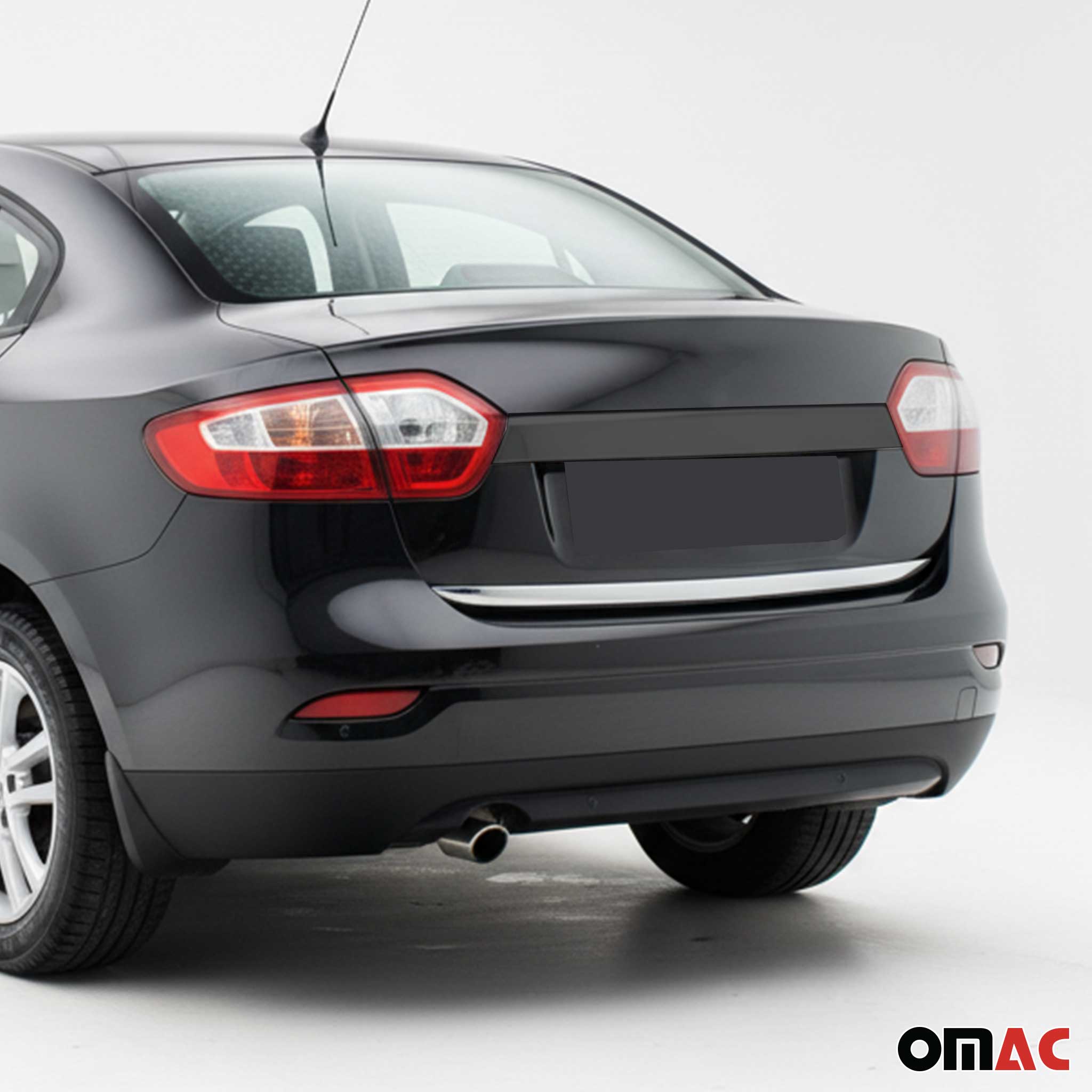 Garniture de Hayon Coffre pour Renault Fluence 2010-2021 acier inox