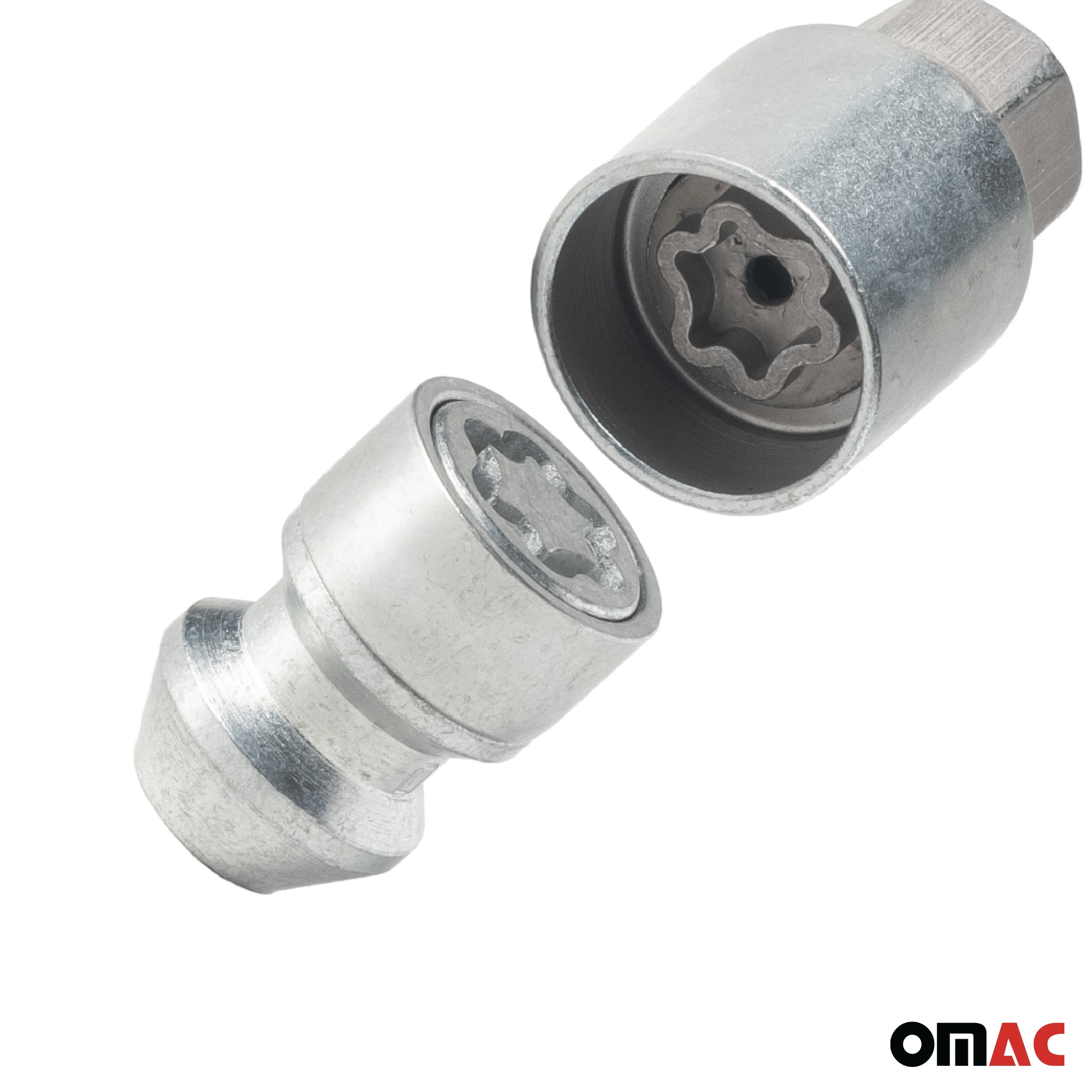 Vis de roue antivol pour Toyota Avensis jusqu’en 2002 Gris lot de 4 M12X1,5