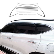Garniture de Fenêtre pour Hyundai Tucson SUV 2015-2021 Acier Inox 14Pcs
