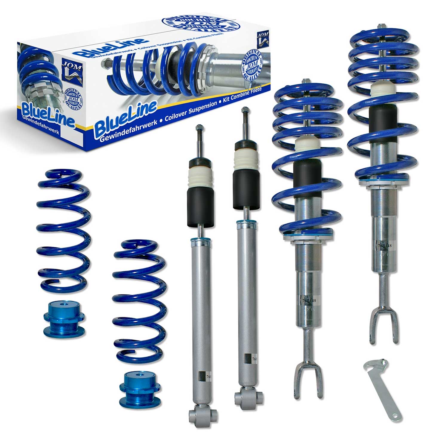 Tuning Kit Suspension + Amortisseur combiné JOM pour Audi A4 B6/ B7 8E 2000-2007