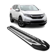 Marchepieds Latéraux pédale pour Honda CR-V 2017-2021 Aluminium Gris Noir 2x