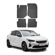 Tapis de Sol pour Opel Corsa F 2019-2026 OMAC Noir Caoutchouc