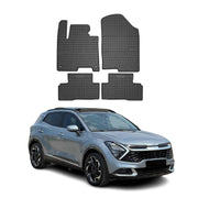 Tapis de Sol pour Kia Sportage 2023-2026 Noir Caoutchouc