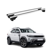 Barres de Toit transversales pour Dacia Duster mk3 2024-2026 Aluminium Gris 2x