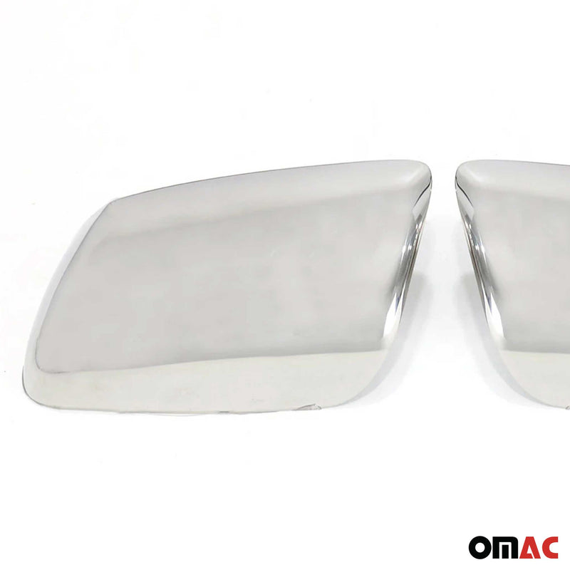 Coques de Rétroviseurs pour Kia Venga 2009-2019 2x Acier Inox Chromé