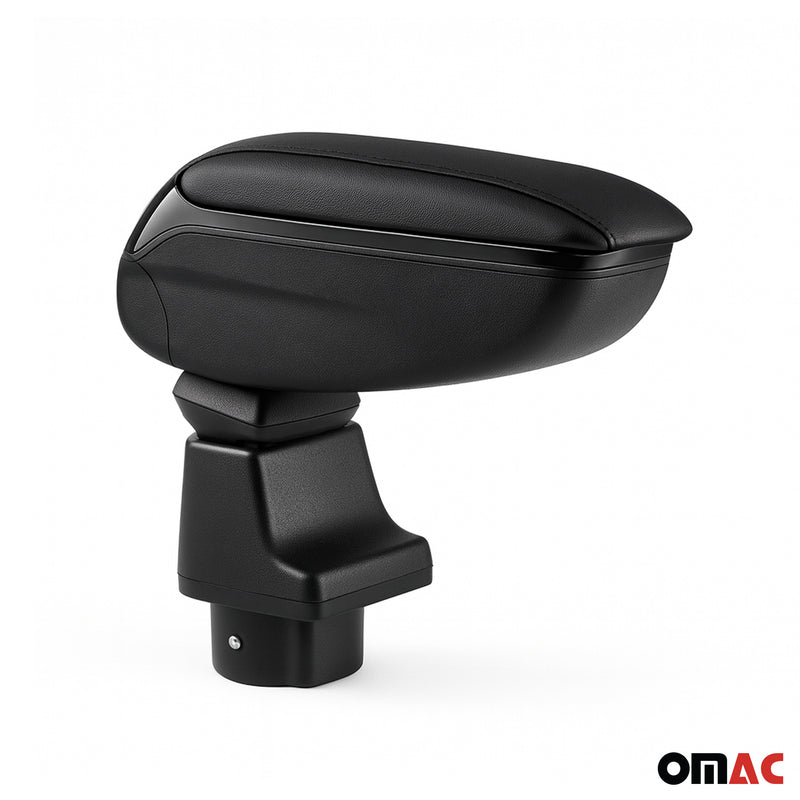 Accoudoir pour Dacia Duster 2010-2017 Vinyl Abs Noir Coulissant