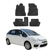 OMAC Tapis de sol pour Citroen C4 Picasso 2006-2013 sur mesure en caoutchouc