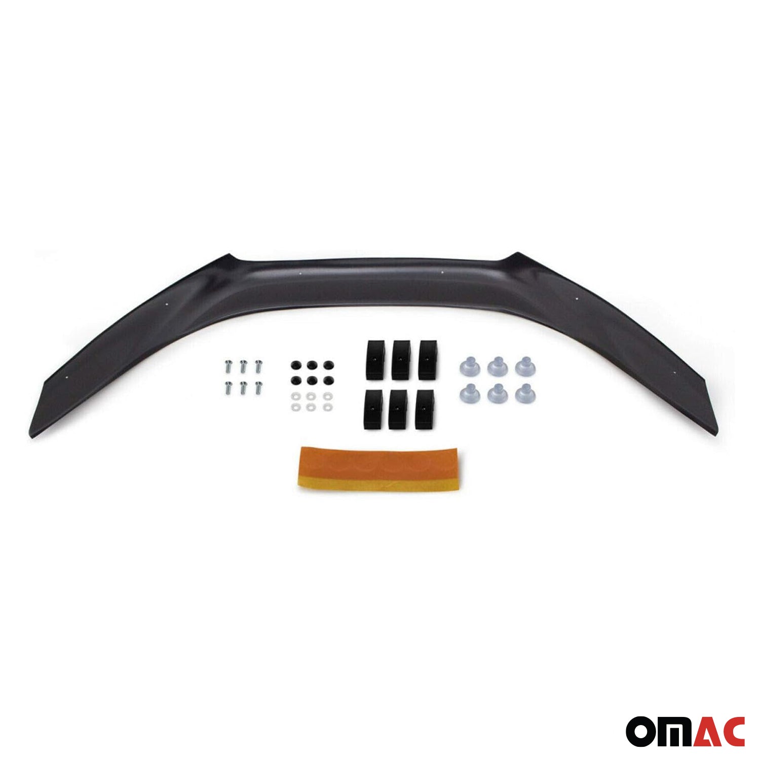 Deflecteurs d'air capot de voiture pour Chevrolet Captiva SUV 2011-2019 Noir