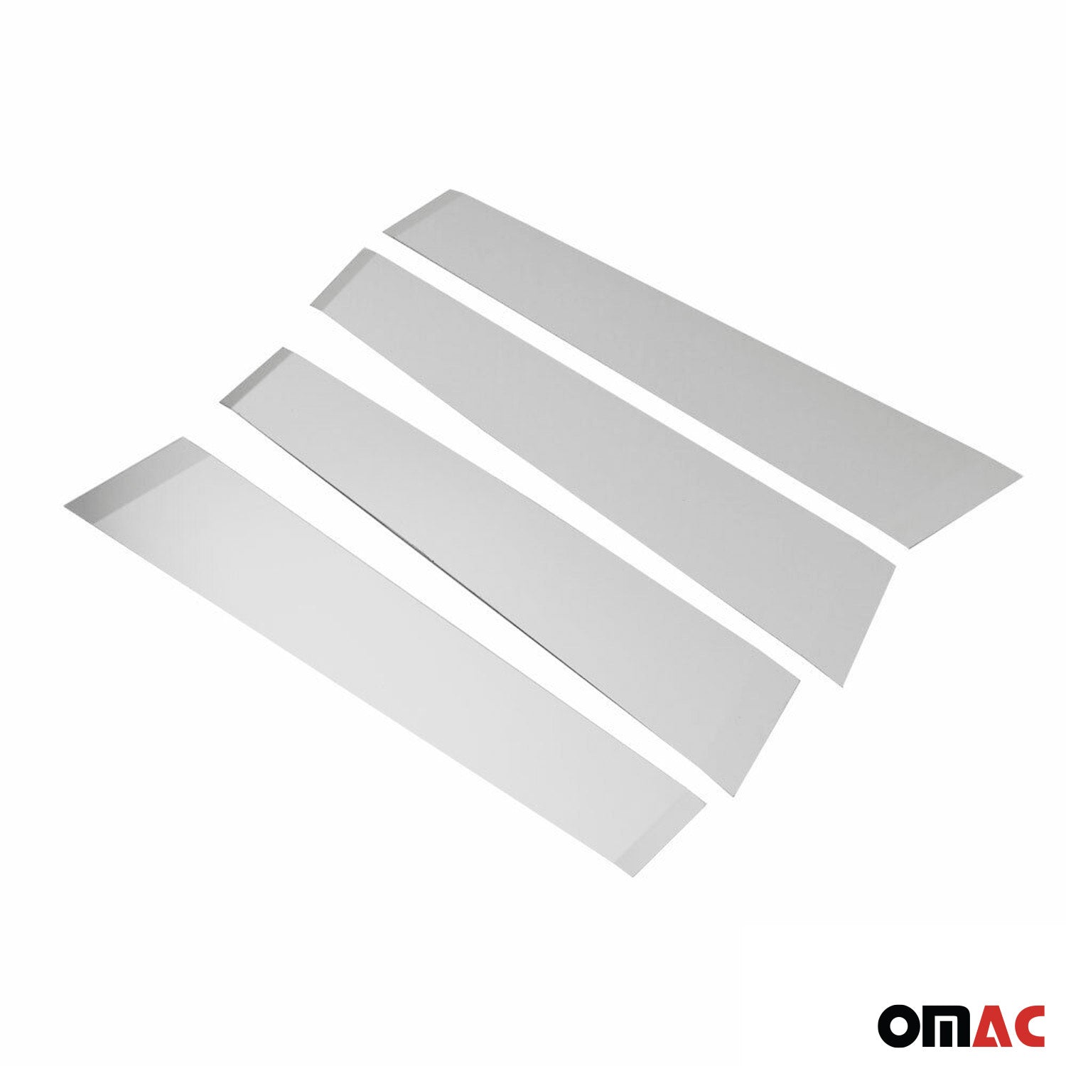 Couverture Garniture de pilier B pour Toyota C-HR 2016-2023 en acier inox 4Pcs