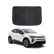 Tapis de coffre pour Renault Captur 2 Upper 2019-2027 Noir 3D en Caoutchouc TPE