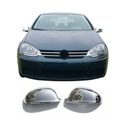 Coques de Rétroviseurs pour Seat Alhambra 2004-2010 en Acier Chromé Argent