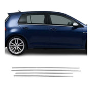 Garniture de Fenêtre pour VW Golf HB 2008-2012 Acier Inox 4Pcs