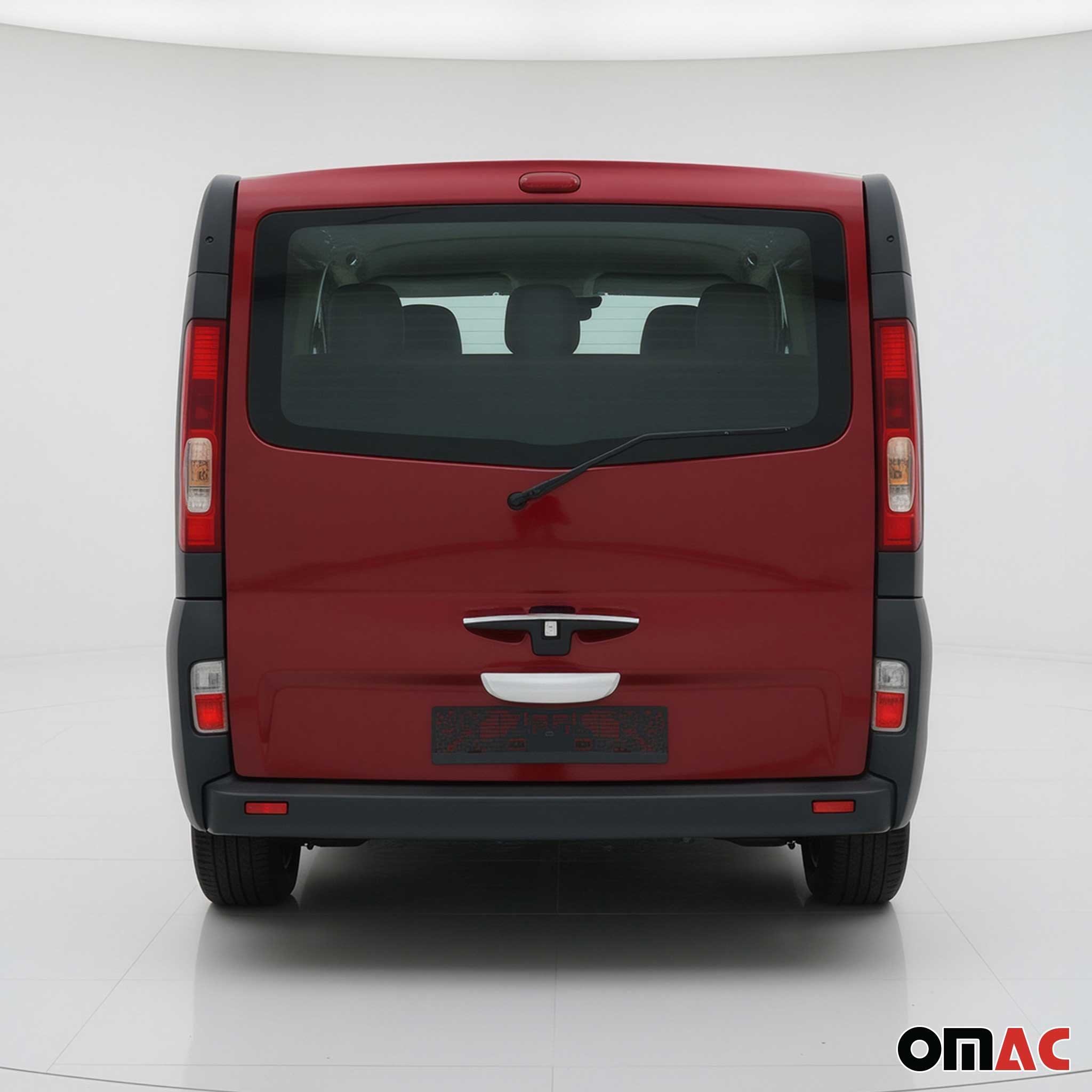 Garniture supérieure de Coffre pour Renault Trafic II 2001-2014 acier inox