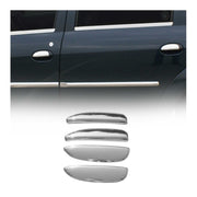 Couverture de poignée de porte pour Dacia Logan 2004-2012 en Acier Inoxydable