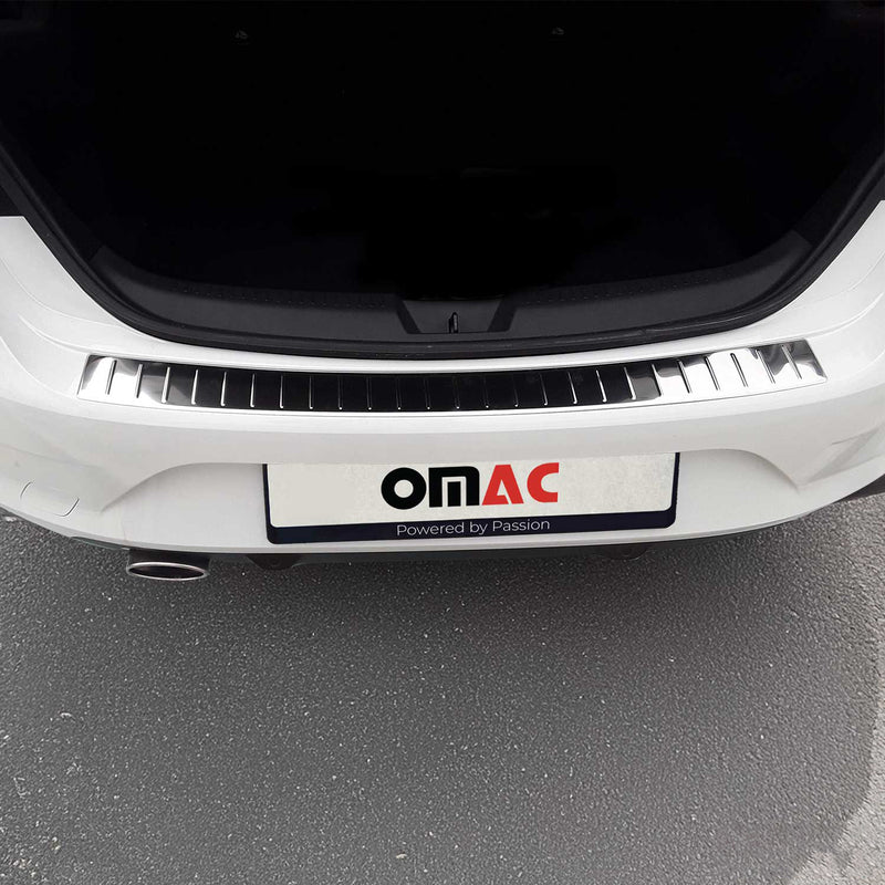 Protection seuil coffre pare-chocs pour Renault Megane Berline 2016-2025 inox