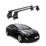 Barres Transversales Menabo pour Hyundai Elantra V 2011-2016 Noir