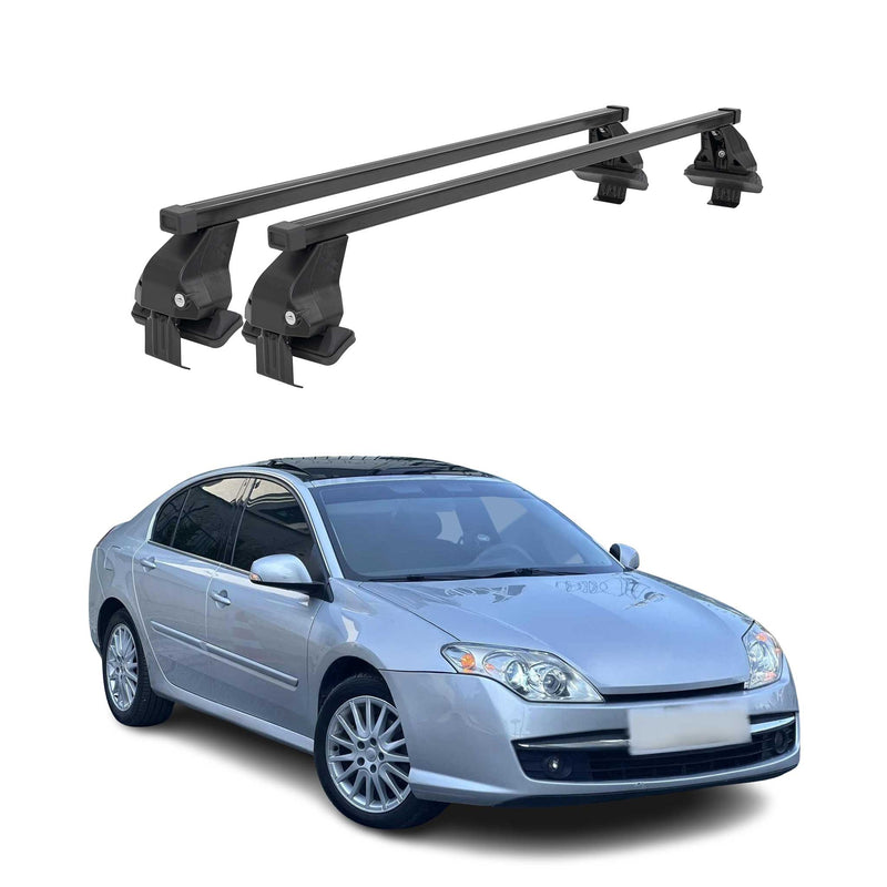 Barres Transversales Menabo pour Renault Laguna III 2008-2015 Noir