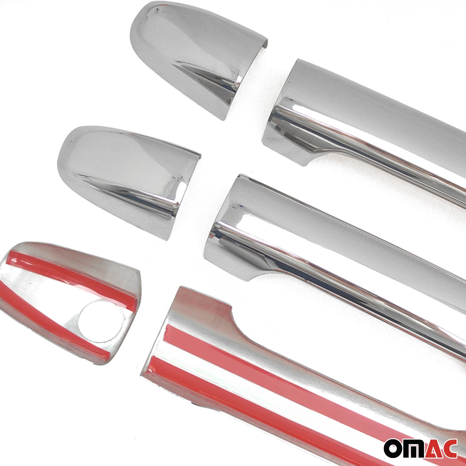 Couverture de poignée de porte pour Mercedes Vito W447 2014-2019 Acier Inox 6Pcs