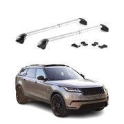Barres de toit transversales pour Land Rover Velar 2017-2025 Alu Gris 2x